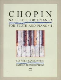 Okładka książki Słynne transkrypcje na flet i fortepian, z. 2