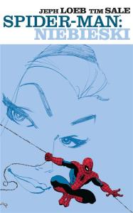 Spider-Man: Niebieski. Autor: Jeph Loeb, Tim Sale, Marek Starosta. Dobreksiazki.pl Okładka książki Spider-Man: Niebieski
