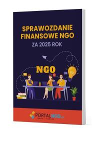 Okładka książki Sprawozdanie finansowe NGO za 2025 rok