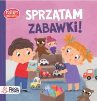 Sprzątam zabawki. Postępy malucha. Autor: Frątczak Dorota. Dobreksiazki.pl Okładka książki Sprzątam zabawki. Postępy malucha