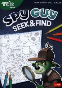 Spy Guy Szukaj i znajdź. Wydawca: Trefl. Dobreksiazki.pl Opakowanie Spy Guy Szukaj i znajdź