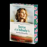Stacja Jagodno. Serce z bibuły (barwione brzegi). Autor: Wilczyńska Karolina. Dobreksiazki.pl Okładka książki Stacja Jagodno. Serce z bibuły (barwione brzegi)