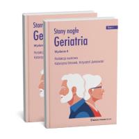 Stany nagłe Geriatria Tom 1-2. Autor: dr n. med. Katarzyny Broczek, dr n. med. Krzysztofa Jankowski. Dobreksiazki.pl Okładka książki Stany nagłe Geriatria Tom 1-2