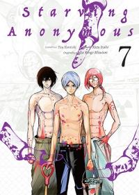 Starving Anonymous. Tom 7. Autor: Kazu Inabe, Kengo Mizutani, Yuu Kuraishi. Dobreksiazki.pl Okładka książki Starving Anonymous. Tom 7