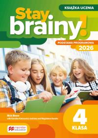 Okładka książki Stay brainy! 4 książka ucznia