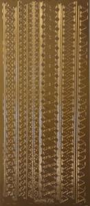 Opakowanie Stiker ażurowy 10x23cm bordiurka złoty