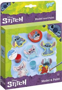 Stitch Zestaw do wykonania figurek MODEL & PAINT. Wydawca: ANTELLA. Dobreksiazki.pl Opakowanie Stitch Zestaw do wykonania figurek MODEL & PAINT