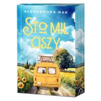 Sto mil ciszy (ilustrowane brzegi). Autor: Aleksandra Rak. Dobreksiazki.pl Okładka książki Sto mil ciszy (ilustrowane brzegi)