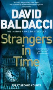 Strangers in Time. Autor: David Baldacci. Dobreksiazki.pl Okładka książki Strangers in Time