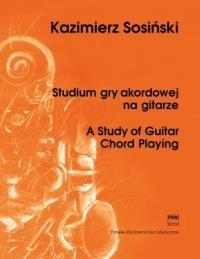 Okładka książki Studium gry akordowej na gitarze