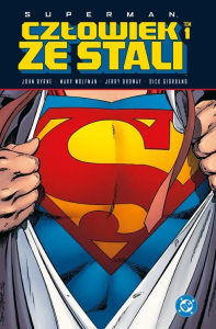Okładka książki Superman. Człowiek ze Stali. Tom 1