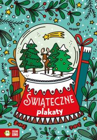 Świąteczne plakaty. Autor: Opracowanie zbiorowe. Dobreksiazki.pl Okładka książki Świąteczne plakaty