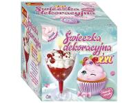 Świeczka dekoracyjna - deser wiśniowy. Wydawca: Ranok-Creative. Dobreksiazki.pl Opakowanie Świeczka dekoracyjna - deser wiśniowy