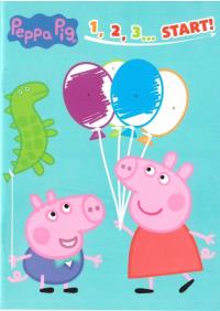 Świnka Peppa 1, 2, 3... start!. Autor:   Praca zbiorowa. Dobreksiazki.pl Okładka książki Świnka Peppa 1, 2, 3... start!