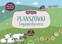 Syczące planszówki logopedyczne. Autor: Anna Żywot. Dobreksiazki.pl Okładka książki Syczące planszówki logopedyczne
