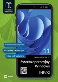 Okładka książki System operacyjny Windows. Podręcznik hybrydowy...