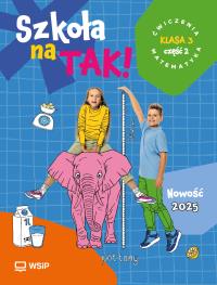 Okładka książki Szkoła na Tak Matematyka karty ćwiczeń klasa 3 część 2 szkoła podstawowa