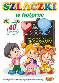 Szlaczki w kolorze. Autor: Halina Gołek. Dobreksiazki.pl Okładka książki Szlaczki w kolorze