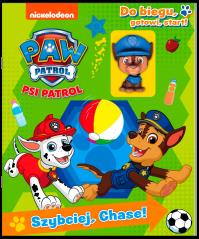 Szybciej, Chase. Do biegu, gotowi, start! Psi Patrol. Autor: Opracowanie zbiorowe. Dobreksiazki.pl Okładka książki Szybciej, Chase. Do biegu, gotowi, start! Psi Patrol