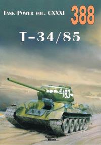 T-34/85. Tank Power CXXXI. Autor: Ilja Moszczański. Dobreksiazki.pl Okładka książki T-34/85. Tank Power CXXXI