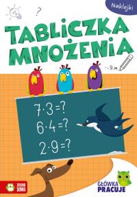 Okładka książki Tabliczka mnożenia. Główka pracuje