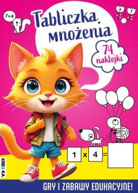 Tabliczka mnożenia. Autor: Praca zbiorowa. Dobreksiazki.pl Okładka książki Tabliczka mnożenia