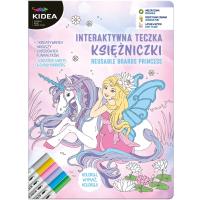 Teczka interaktywna księżniczki KIDEA. Wydawca: Derform. Dobreksiazki.pl Opakowanie Teczka interaktywna księżniczki KIDEA
