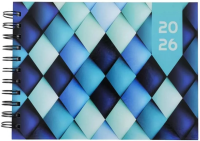 Terminarz 2026 dzienny A5 notes poziomy MIX. Wydawca: Artsezon. Dobreksiazki.pl Opakowanie Terminarz 2026 dzienny A5 notes poziomy MIX