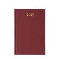 Opakowanie Terminarz 2027 dzienny A5 Divas bordowy