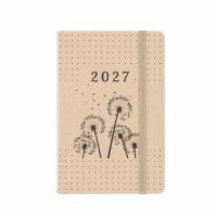 Opakowanie Terminarz 2027 dzienny B6 Bioeco gumka MIX