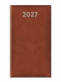 Opakowanie Terminarz 2027 tygodniowy standard brązowy