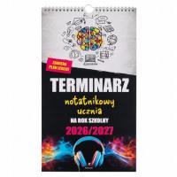 Opakowanie Terminarz Ucznia 2026/2027 Notatnikowy z planem...