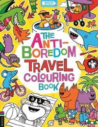 Okładka książki The Anti-Boredom Travel Colouring Book