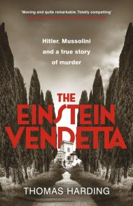 The Einstein Vendetta. Autor: Thomas Harding. Dobreksiazki.pl Okładka książki The Einstein Vendetta