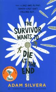 The Survivor Wants to Die at the End. Autor: Adam Silvera. Dobreksiazki.pl Okładka książki The Survivor Wants to Die at the End