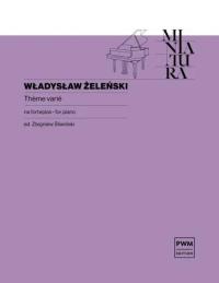 Okładka książki Theme varie na fortepian
