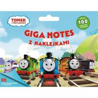 Tomek i Przyjaciele. Giga notes z naklejkami. Autor: Opracowanie zbiorowe. Dobreksiazki.pl Okładka książki Tomek i Przyjaciele. Giga notes z naklejkami