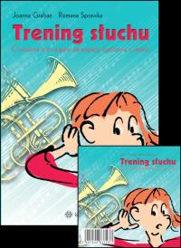 Okładka książki Trening słuchu ćwiczenia rozwijające percepcję słuchową u dzieci +CD