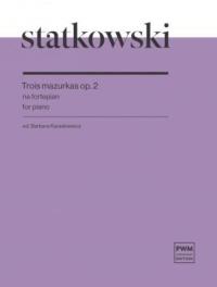 Okładka książki Trois mazurkas op. 2
