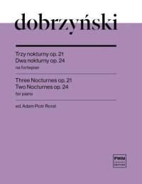 Okładka książki Trzy nokturny op.21, Dwa nokturny op.24