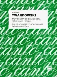 Okładka książki Trzy sonety do Don Kichota na bas-baryton i...
