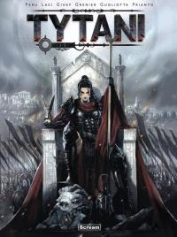 Tytani T.1-2. Autor: Olivier Peru, Gihef. Dobreksiazki.pl Okładka książki Tytani T.1-2