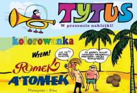 Tytus, Romek i A'Tomek. Kolorowanka 5. Autor: Henryk Jerzy Chmielewski. Dobreksiazki.pl Okładka książki Tytus, Romek i A'Tomek. Kolorowanka 5