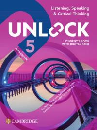 Unlock Level 5 Listening, Speaking and Critical Thinking Student's Book with Digital Pack. Autor: Cosgrove Anthony, Ostrowska Sabina, Williams Jessica, Sowton Chris. Dobreksiazki.pl Okładka książki Unlock Level 5 Listening, Speaking and Critical Thinking Student's Book with Digital Pack