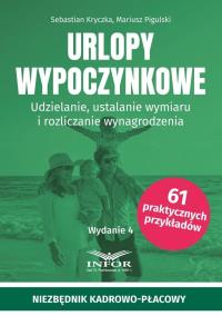 Okładka książki Urlopy wypoczynkowe w.4