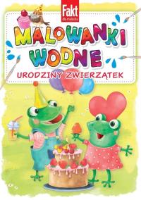 Okładka książki Urodziny zwierzątek. Malowanki wodne