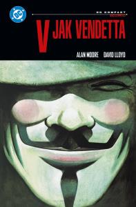 V jak Vendetta (DC Compact). Autor: Alan Moore, David Lloyd. Dobreksiazki.pl Okładka książki V jak Vendetta (DC Compact)