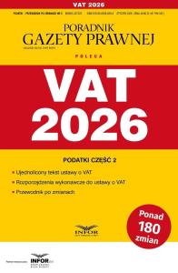 Okładka książki VAT 2026. Podatki-Przewodnik po zmianach 2/2026
