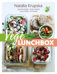 Vege lunchbox - uszkodzone. Autor: Natalia Krupska. Dobreksiazki.pl Okładka książki Vege lunchbox - uszkodzone