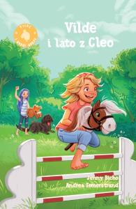 Vilde i lato z Cleo. Autor: Jenny Bicho. Dobreksiazki.pl Okładka książki Vilde i lato z Cleo